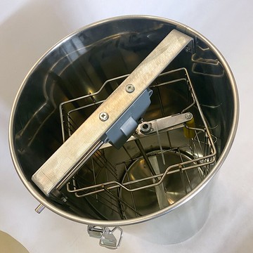 搖蜜機 搖蜜機全不銹鋼加厚家用中蜂小型養蜂工具打糖甩密蜂蜜分離機蜜桶【MJ11157】