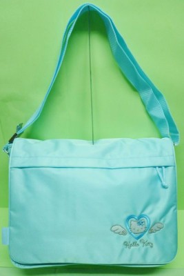 【震撼精品百貨】Hello Kitty 凱蒂貓~KITTY大容量斜背包書包『藍天使』