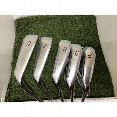 プロギア PRGR アイアンセット nabla RS TITAN FACE iD nabla RS TITAN FACE 5S フレックスSR 中古 Cランク