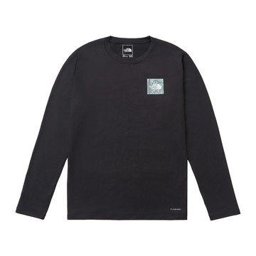 The North Face M BREEZE L/S TEE GRAPHIC - AP 男 UPF50防曬長袖上衣 NF0A8J8YJK3