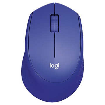 Logitech 羅技 公司貨 靜音無線滑鼠  M331  藍色