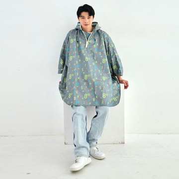【RAINSTORY】披肩式防水型斗蓬(數字方程式)