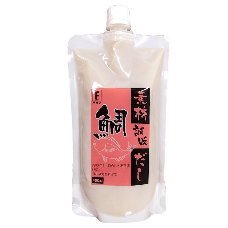 フタバの素材調味だし・鯛400ml  x  12袋