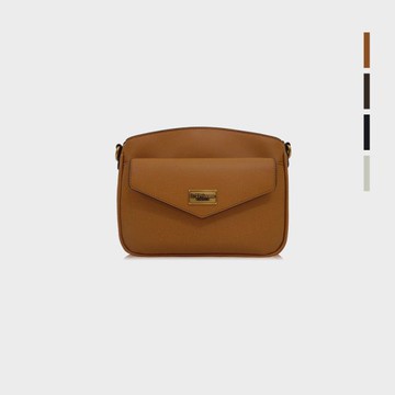 【1/2Princess】小精品復古皮革黛娜斜背包