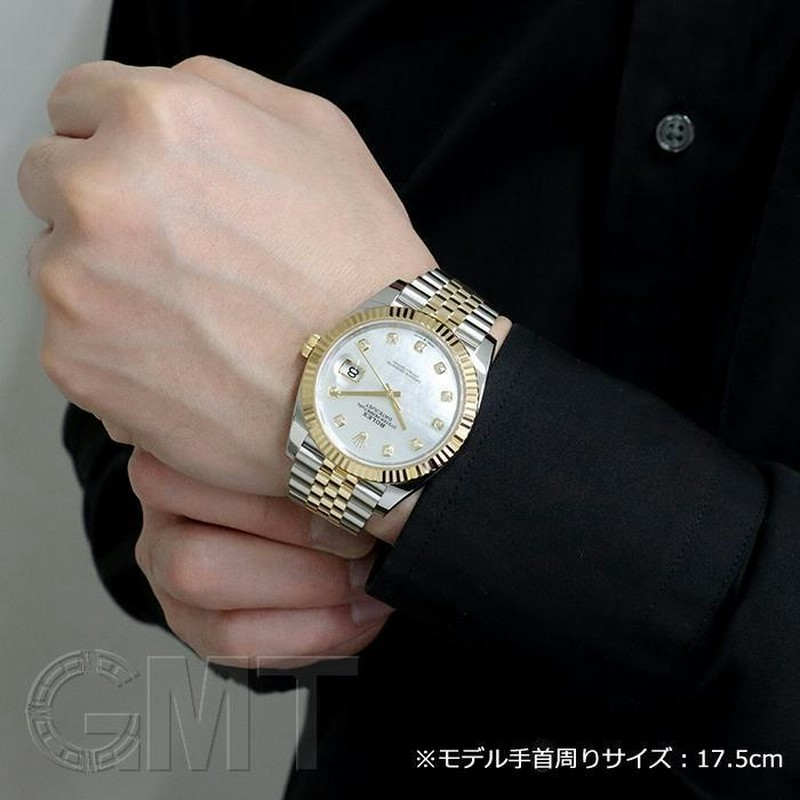 〇純正 ROLEX ジャンク品 ジュビリーブレス 55 60/4 C4341 新品)ROLEX ロレックス デイトジャスト 41 126333 シャンパン