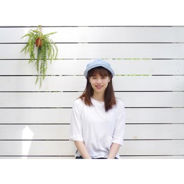 日本製造Siesta岡山抗UV紫外線牛仔布造型圓帽 130381