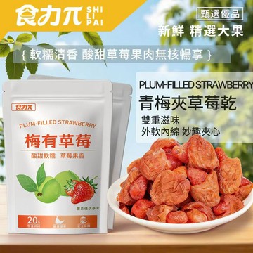 🔥台灣現貨🔥梅有草莓 酸甜0負擔 青梅乾 草莓乾 日式零食 水果乾