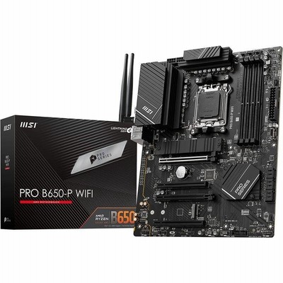 MSI マザーボード PRO B650-P WIFI AMD Ryzen 7000 シリーズ(AM5)対応