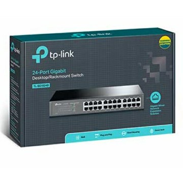 TP-Link TL-SG1024D 24 埠 Gigabit 桌上型/機架型網路交換器