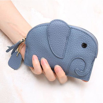 零錢包女迷你小眾設計新款2024爆款薄款真皮卡通小錢包拉鏈硬幣包