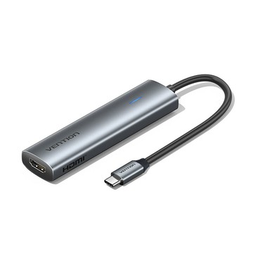 VENTION威迅 Type-C 5合1集線器 PD100W HDMI 4K USB3.0x3 廠商直送
