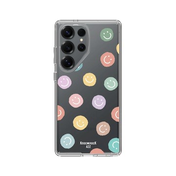 Galaxy S25 Ultra Clear 透明 - Knock Knock A2Z - 微笑糖果