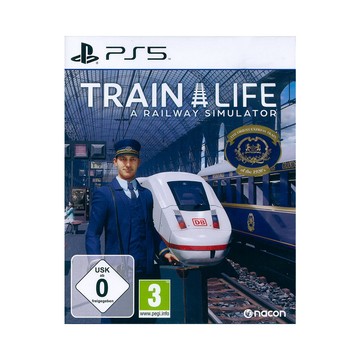 PlayStation PS5《模擬人生：鐵道模擬 Train Life Railway Simulator》中英日文歐版 列車人生