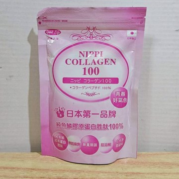 (10%蝦幣回饋/免運) 得意人生 日本NIPPI頂級魚鱗膠原蛋白胜肽 (100公克/袋)