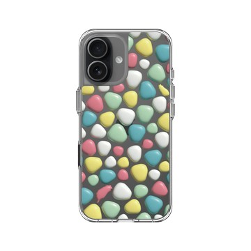 iPhone 17 Clear Case（相機按鈕） 透明 - 老屋顏 Old House Face - 泡泡馬賽克-澡堂
