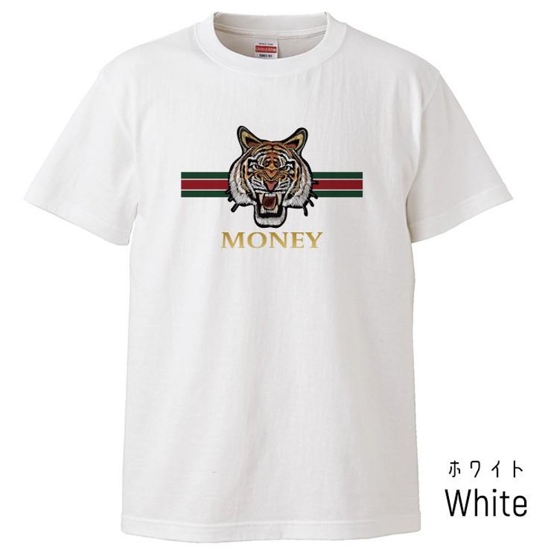 Tシャツ レディース 半袖 トップス 虎 トラ タイガー ライン 海外 ブランド ロゴ MONEY ゴールド クルーネック プリントTシャツ |  LINEブランドカタログ