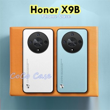 【免運】適用於 Honor X9B 手機殼 情侶款商務風 全包覆純色