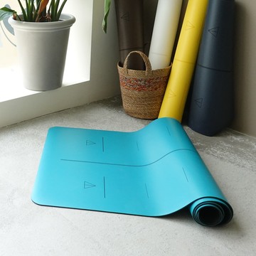 Amity Yoga Mat 乾濕止滑天然橡膠瑜珈墊-體位線VCstyle3615701