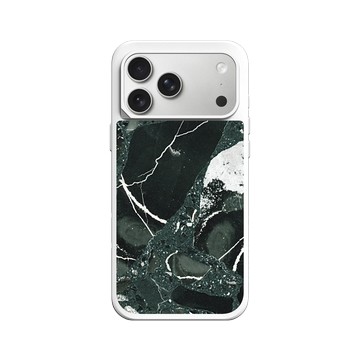 iPhone 17 Pro Max SolidX 白 - 石紋與渲染 / Marble & Dreamy Gradient - 夜闌