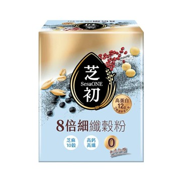 SesaONE芝初 8倍細高蛋白纖穀粉(25g/10包/盒)-無加糖【杏一】