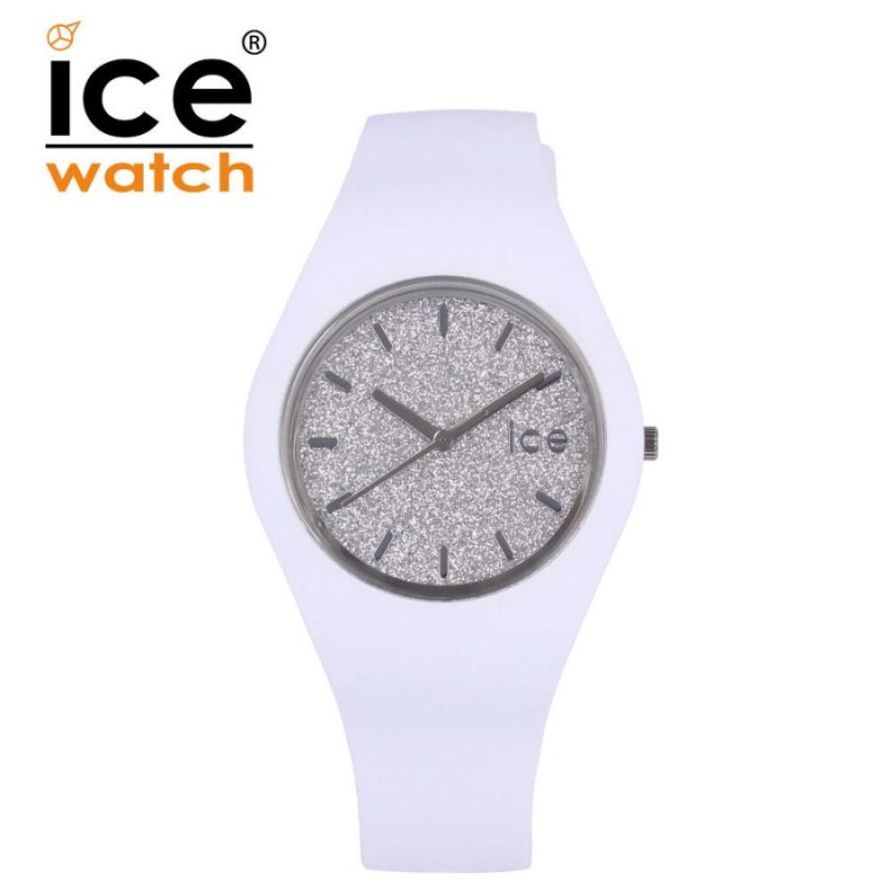 ice watch◆クォーツ腕時計/アナログ/ステンレス/GRN/SLV/SS/016544