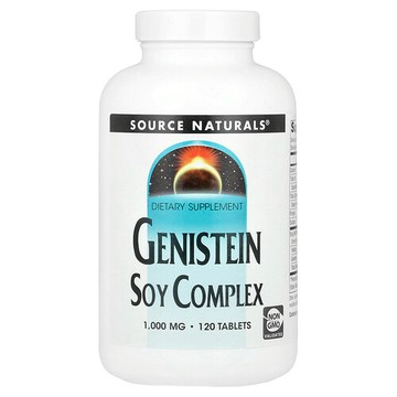 Source Naturals, Genistein 大豆複合物，1000 毫克，120 片
