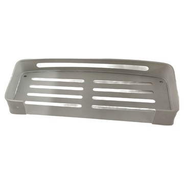 浴室置物架  魔力貼安裝  白色  1個