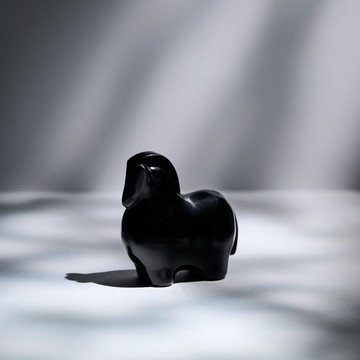 【weborn】馬上好運 x 富寓水晶馬 (黑曜石)