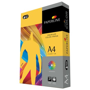 PAPERLINE 彩色影印紙 PL200 金黃色 80磅  A4  500張