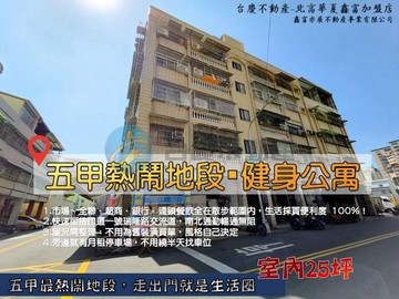 機能健身公寓｜五甲熱鬧地段｜高雄市鳳山區善志街