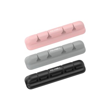 POLYWELL 矽膠集線器 /4孔 /三入