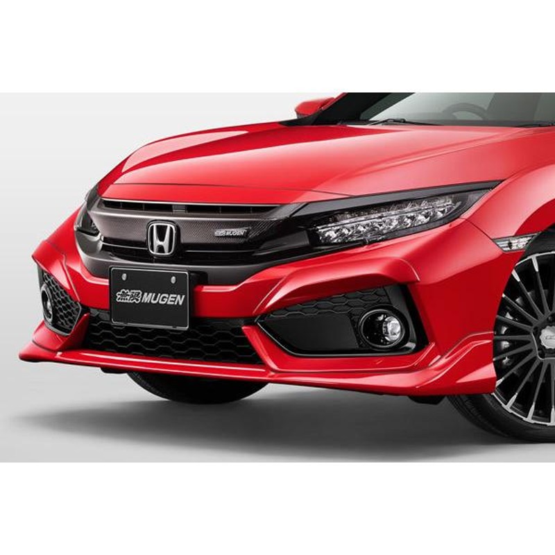 MUGEN 無限 フロントアンダースポイラー フレームレッド シビック FK7 2017/9〜2019/12 | LINEブランドカタログ