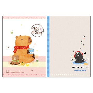 細語 25K空白厚筆記本(款式隨機出貨)