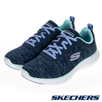 SKECHERS FLEX APPEAL 5.0 寬楦款 女 運動鞋 海軍藍