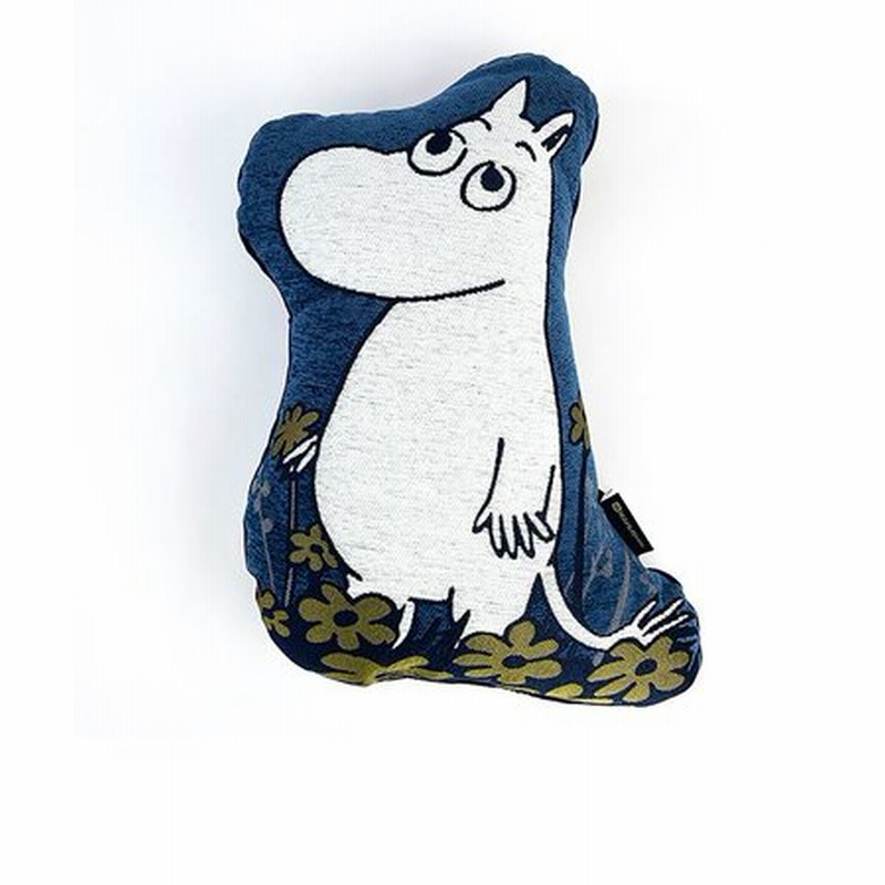 ムーミン 空想中 ゴブラン織りダイカットクッション おしゃれ インテリア クッションカバー ダイカット 人形型 高級感 Black 通販 Lineポイント最大1 0 Get Lineショッピング