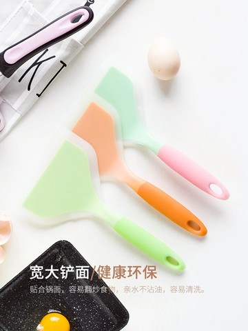 摩登主婦耐高溫硅膠煎鏟家用不粘鍋專用鏟玉子燒小鍋鏟厚蛋燒鏟子