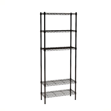 【客尊屋】粗管/小資型 30X76X195Hcm 黑武士五層架