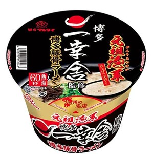 マルタイ 元祖泡系一幸舎監修豚骨ラーメン109G×12個