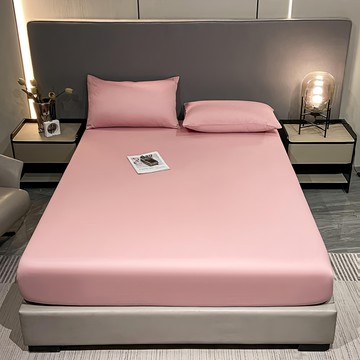 A&R 100%天絲床罩組三件組  粉色  床罩 150 x 200 + 22cm + 枕套 48 x 74cm  床罩 + 枕套 2個
