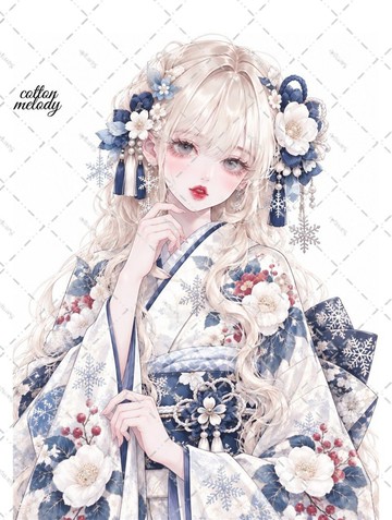 original sticker no.10152 人物貼紙 原創貼紙 人物貼紙 女孩貼紙 原創人物貼紙