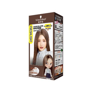 施華蔻FRESHLIGHT染髮霜 透感巧克力棕