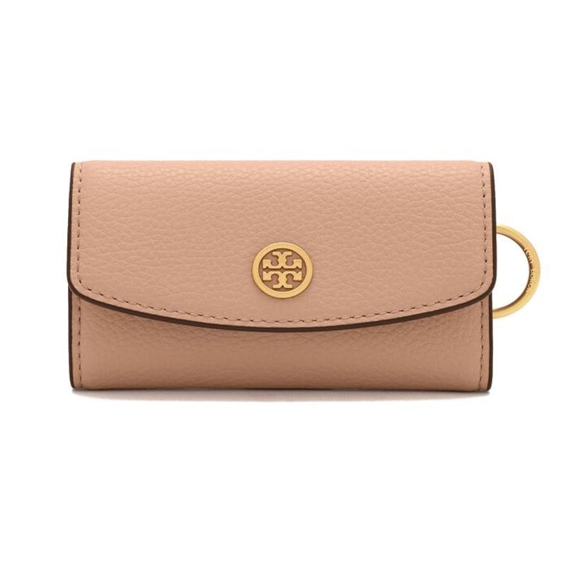 TORY BURCH トリーバーチ 146557 Robinson Pebbled Key Case 