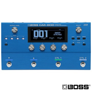 Boss GM-800 吉他 Bass 合成器 綜合效果器【唐尼樂器】