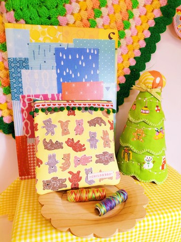 蠟筆小熊餅乾包 化妝包 收納包