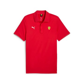 PUMA Scuderia Ferrari 法拉利 Cloudspun短袖Polo衫 男性