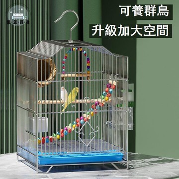 臺灣公司 免運 鳥籠 寵物籠 鸚鵡籠 籠子 大號鳥籠八哥專用籠玄鳳豪華籠子虎皮牡丹鸚鵡籠鸚鵡鳥籠鳥籠批發工廠現貨直銷 全館九折 售後保障 店長新品推薦 5m107