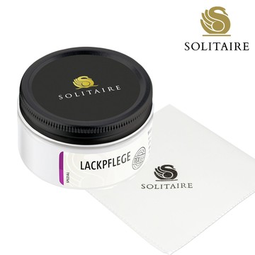 德國【Solitaire】漆皮修復保養乳 50ml附品牌擦拭布
