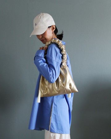 Metallic Kinchaku. 束口袋