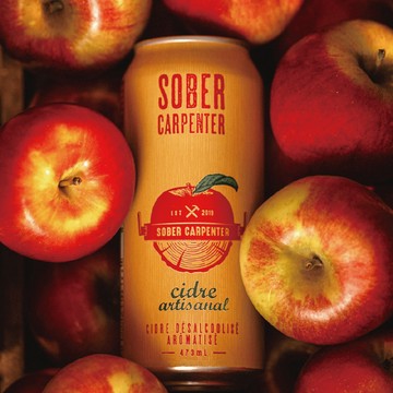 加拿大原裝 手工精釀無酒精 CRAFT CIDER 蘋果風味飲473ml - 12入