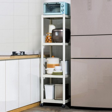 【HappyLife】四層不鏽鋼夾縫架 40×38×143CM Y10030